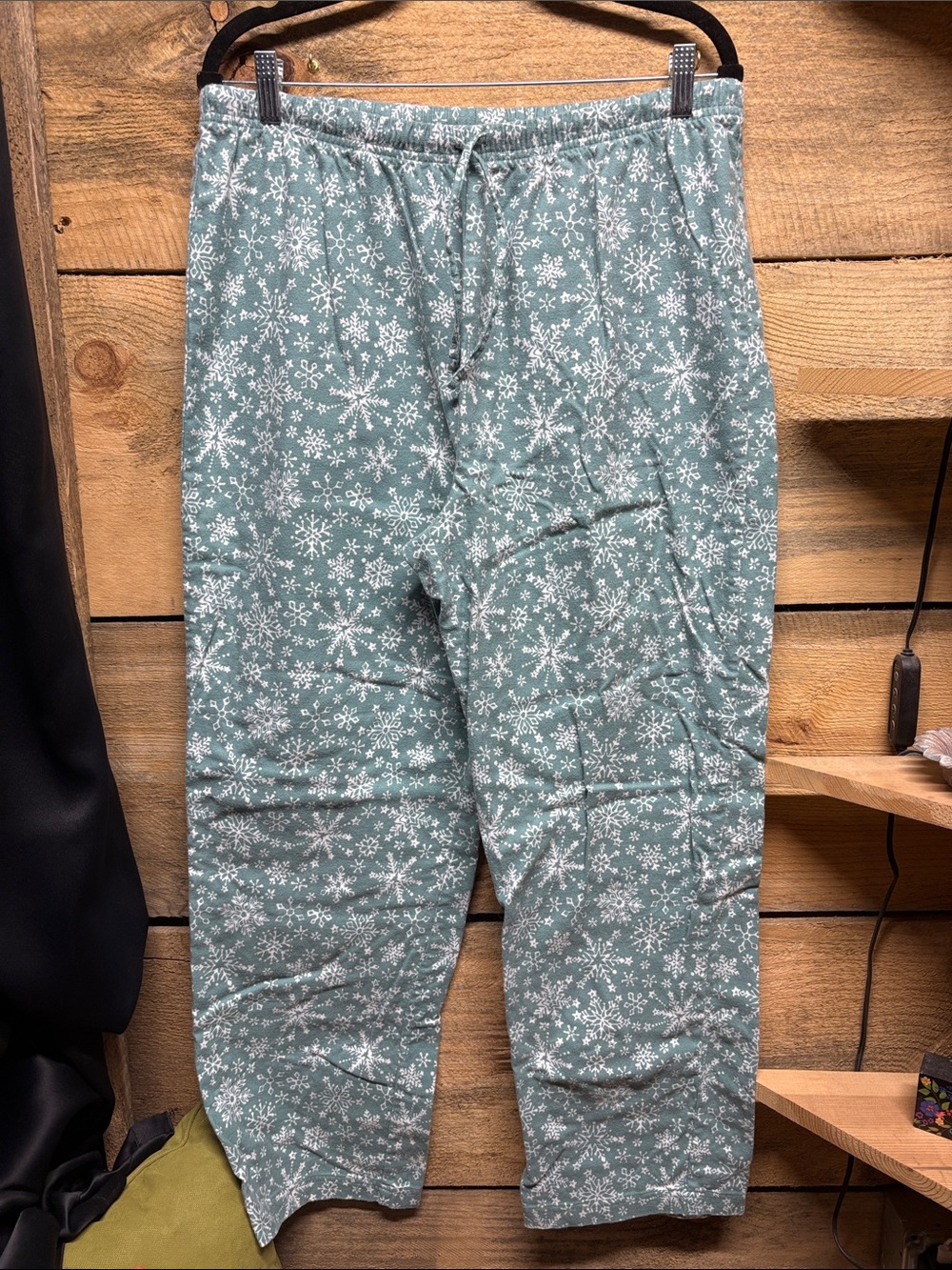 Garnet Hill Snowflake Pajama Pants